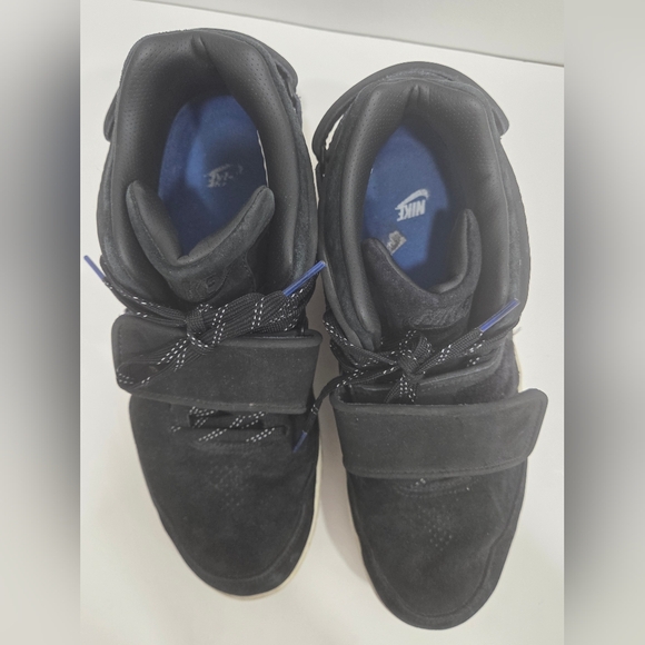 Nike Air Trainer Cruz Black Suede Sneakers Shoes 777535-004 Men's Size 10 - Picture 9 of 16